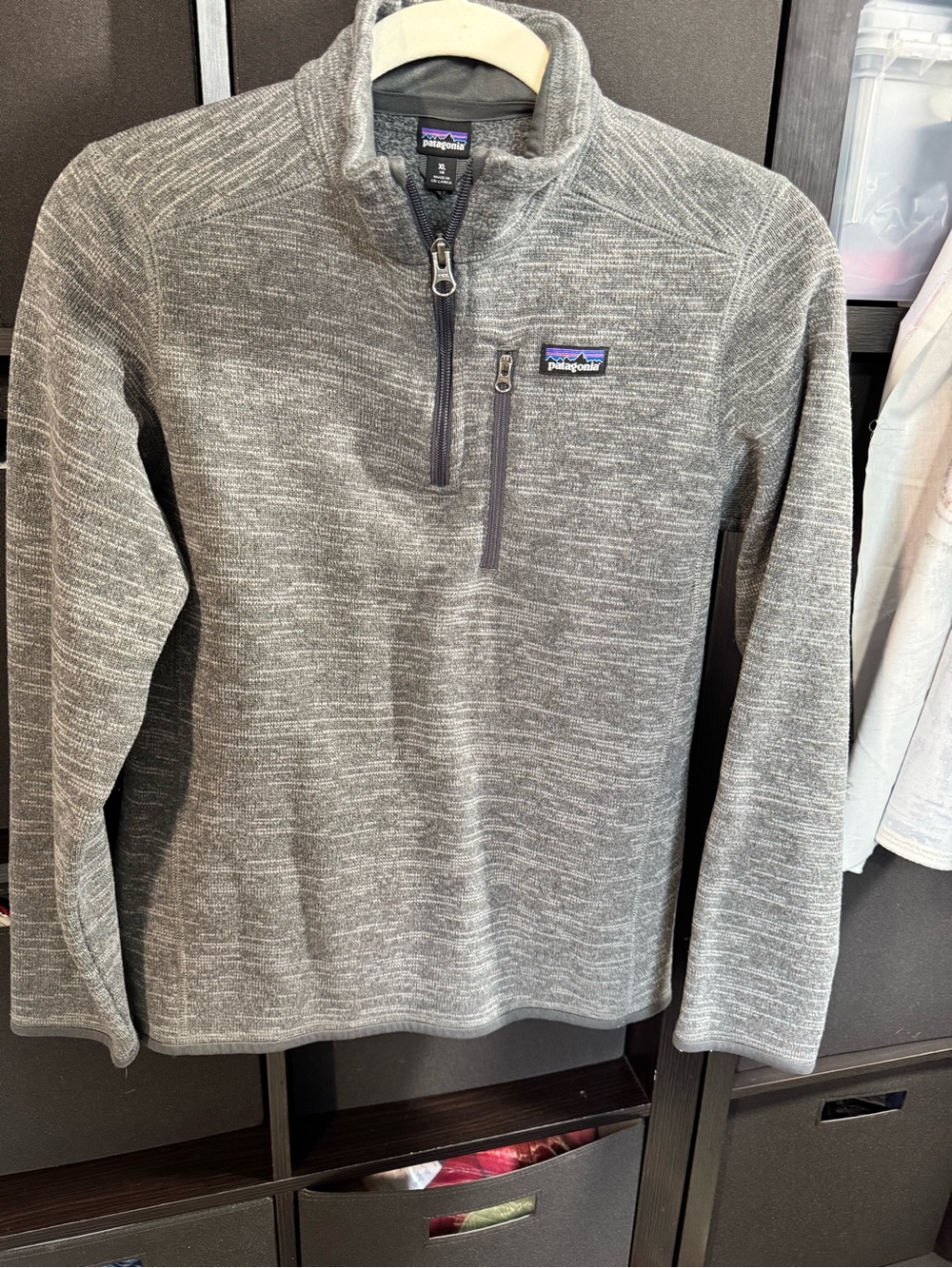 Patagonia better sweater gray